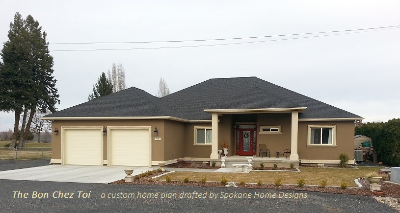 An example of a home not done by a residential architect.