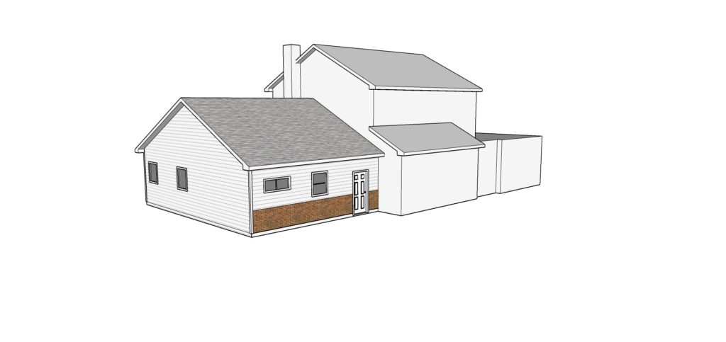 One of many addition plans in spokane drafted by Spokane Home Design.